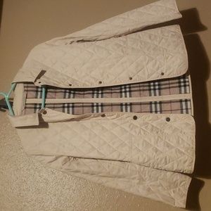 Burberry quilted coat